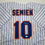 Autographed/Signed Marcus Semien New York Pinstripe Baseball Jersey Beckett BAS COA