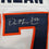 Autographed/Signed Dre Greenlaw Denver White Pro Cut Football Jersey Beckett BAS COA