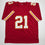 Autographed/Signed Bashaud Breeland Kansas City Red Football Jersey JSA COA