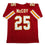 Autographed/Signed LeSean McCoy Kansas City Red Football Jersey JSA COA