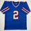 Autographed/Signed D.J. DJ Moore Buffalo Blue Football Jersey PSA/DNA COA