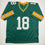 Autographed/Signed Randall Cobb Green Bay Green Football Jersey JSA COA