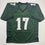 Autographed/Signed Alshon Jeffery Philadelphia Green Football Jersey Beckett BAS COA