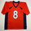 Autographed/Signed Kyle Orton Denver Orange Football Jersey Beckett BAS COA