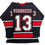 Autographed/Signed Kane Hodder Jason Voorhees Friday The 13th Black Movie Jersey JSA COA