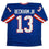 Autographed/Signed Odell Beckham Jr OBJ New York Retro Blue Football Jersey Beckett BAS COA