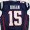 Autographed/Signed Chris Hogan 2x SB Champ New England Blue Pro Cut Football Jersey JSA COA