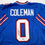 Autographed/Signed Keon Coleman Buffalo Blue Football Jersey Beckett BAS COA
