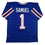 Autographed/Signed Curtis Samuel Buffalo Blue Football Jersey Beckett BAS COA