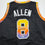 Autographed/Signed Grayson Allen Phoenix Black Basketball Jersey Beckett BAS COA