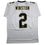 Autographed/Signed Jameis Winston New Orleans White Football Jersey Beckett BAS COA
