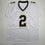 Autographed/Signed Jameis Winston New Orleans White Football Jersey Beckett BAS COA