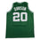 Autographed/Signed JD Davison Boston Green Basketball Jersey JSA COA