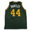 Autographed/Signed Adrian Dantley Notre Dame White College Basketball Jersey Beckett BAS COA
