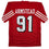Autographed/Signed Arik Armstead San Francisco Red Alternate Football Jersey Pristine PA COA