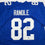 Autographed/Signed Rueben Randle New York Blue Football Jersey Beckett BAS COA