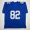 Autographed/Signed Rueben Randle New York Blue Football Jersey Beckett BAS COA