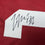 Autographed/Signed Zabien Brown Alabama Red College Football Jersey JSA COA