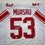 Autographed/Signed Darius Muasau New York White Football Jersey JSA COA