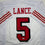 Autographed/Signed Trey Lance San Francisco White Alternate Football Jersey Beckett BAS COA
