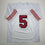 Autographed/Signed Trey Lance San Francisco White Alternate Football Jersey Beckett BAS COA