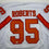 Autographed/Signed Elijah Roberts Tampa Bay Retro White Football Jersey Beckett BAS COA