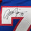 Autographed/Signed John Fina Buffalo Blue Football Jersey JSA COA