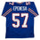 Autographed/Signed AJ A.J. Epenesa Buffalo Blue Football Jersey Beckett BAS COA