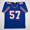 Autographed/Signed AJ A.J. Epenesa Buffalo Blue Football Jersey Beckett BAS COA