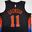 Autographed/Signed Jalen Brunson New York NY Knicks Black Authentic Basketball Jersey PSA/DNA COA