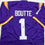 Autographed/Signed Kayshon Boutte LSU Purple College Football Jersey JSA COA