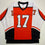Autographed/Signed Rod Brind'Amour Philadelphia Orange Hockey Jersey Beckett BAS COA