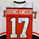 Autographed/Signed Rod Brind'Amour Philadelphia Orange Hockey Jersey Beckett BAS COA