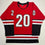 Autographed/Signed Sebastian Aho Carolina Red Hockey Jersey Beckett BAS COA