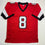 Autographed/Signed Matt Schaub Atlanta Red Football Jersey JSA COA