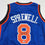 Autographed/Signed Latrell Sprewell New York Blue Basketball Jersey Beckett BAS COA