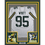 Framed Autographed/Signed Devonte Wyatt 35x39 Green Bay White Football Jersey Beckett BAS COA