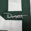 Framed Autographed/Signed Devonte Wyatt 35x39 Green Bay White Football Jersey Beckett BAS COA