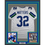 Framed Autographed/Signed Ricky Watters 35x39 Seattle White Football Jersey Beckett BAS COA