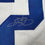 Framed Autographed/Signed Ricky Watters 35x39 Seattle White Football Jersey Beckett BAS COA
