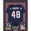 Framed Autographed/Signed Christian Harris 35x39 Houston Blue Football Jersey Beckett BAS COA