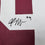 Framed Autographed/Signed Kenneth Murray Jr. 35x39 Oklahoma Maroon College Football Jersey Beckett BAS COA