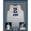 Framed Autographed/Signed Ty Jerome 35x39 Memphis White Basketball Jersey Beckett BAS COA