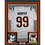 Framed Autographed/Signed Myles Murphy 35x39 Cincinnati White Football Jersey JSA COA
