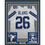 Framed Autographed/Signed Daron Bland 35x39 Dallas White Football Jersey JSA COA
