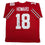 Autographed/Signed Will Howard Ohio State Red College Football Jersey JSA COA
