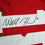 Autographed/Signed Will Howard Ohio State Red College Football Jersey JSA COA