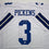 Autographed/Signed George Pickens Dallas White Football Jersey JSA COA