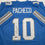 Autographed/Signed Isiah Pacheco Detroit Blue Football Jersey JSA COA