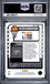Graded 2023 Panini Hoops Premium Stock Victor Wembanyama #282 Rookie RC Basketball Card PSA 10 Gem Mint